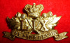 MM177 - 59th Stormont & Glengarry Regiment QVC Glengarry Badge, 1888-1904